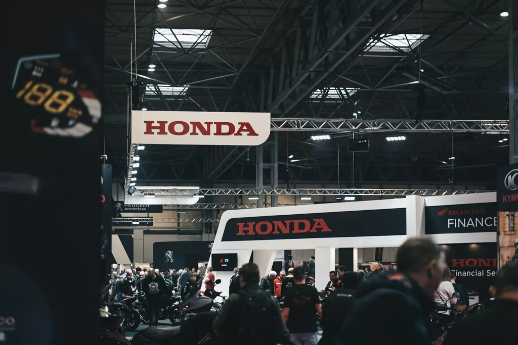 AN EVENT WITH HONDA BANNER