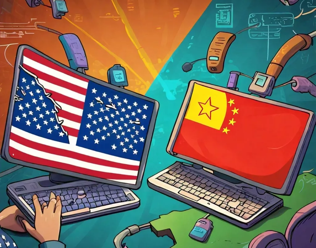 Cybersecurity Threat USA vs CHINA