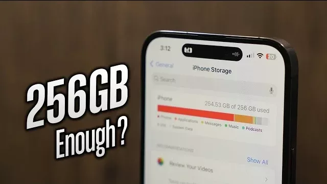 Why 256GB Might Be the New Normal