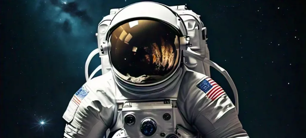 astronaut in outer space