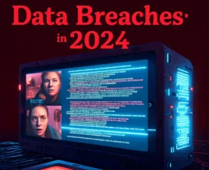 AI generated image of Data Breaches in 2024