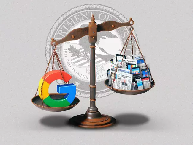 U.S. Department of Justice (DOJ) vs google