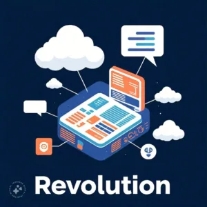 Ai Generated Image Of Advance Cloud Banking Revolution