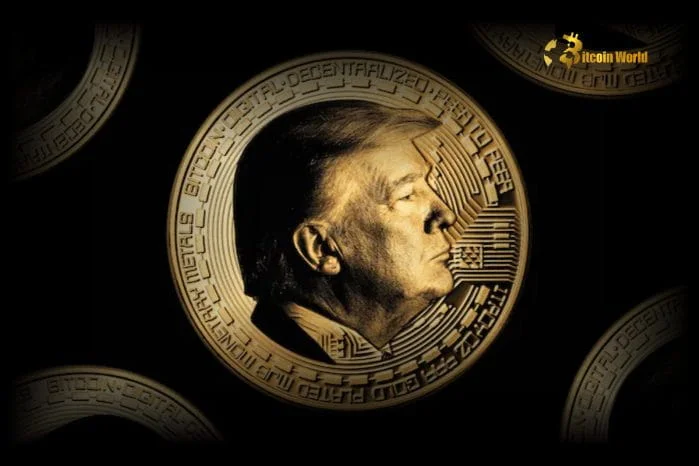 $TRUMP Coin Illustration