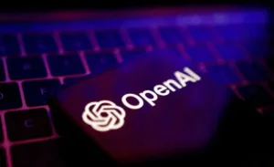 OPENAI LOGO ON A PHONE SCREEN